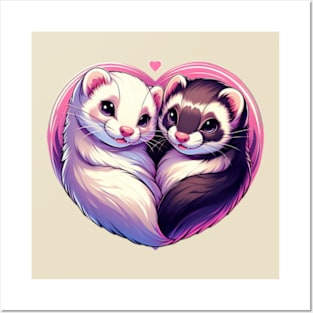 Lovin' Ferrets Posters and Art